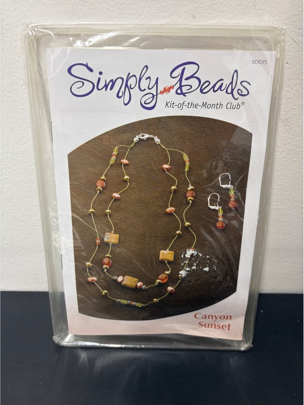 Simply Beads Kit-of-the-Month Club Canyon Sunset Jewelry Making Kit